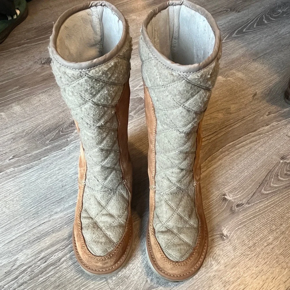 Sorel Tall Campus Boot Brown Suede Leather Womens 6.5 UK 4.5‎ EU 37.5